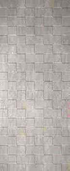 керамическая плитка настенная CRETO effetto wood mosaico grey 03 25x60
