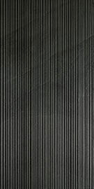керамическая плитка универсальная ITALGRANITI shale dark ribbed sq. 60x120