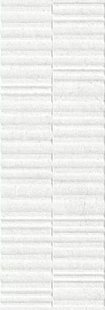 керамическая плитка настенная PERONDA manhattan white wavy sp 33.3x100