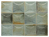 керамическая плитка настенная EQUIPE hanoi arco celadon 10x10