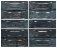 керамическая плитка настенная EQUIPE hanoi arco blue night 6.5x20