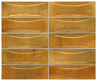 керамическая плитка настенная EQUIPE hanoi arco caramel 6.5x20