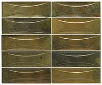 керамическая плитка настенная EQUIPE hanoi arco wild olive 6.5x20