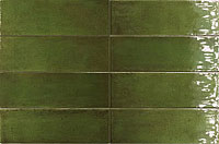 керамическая плитка настенная EQUIPE fango green gloss 5x15