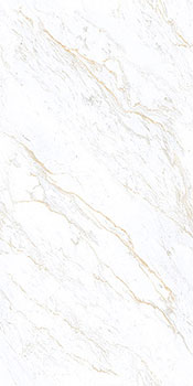 керамическая плитка универсальная INFINITY beatrix white glossy golden line 60x120